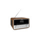 TechniSat DIGITRADIO 586, Internetradio(braun/silber, WLAN, Bluetooth, CD)