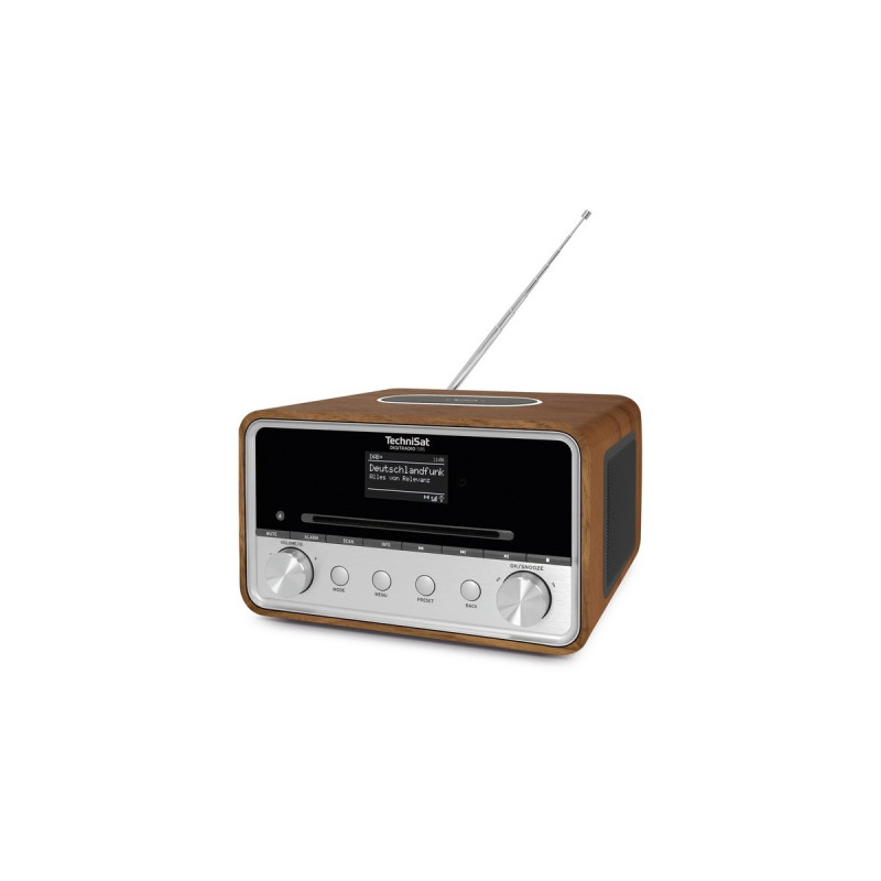 TechniSat DIGITRADIO 586, Internetradio(braun/silber, WLAN, Bluetooth, CD)