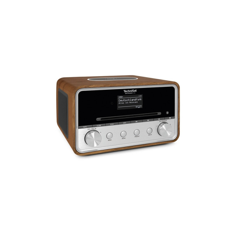 TechniSat DIGITRADIO 586, Internetradio(braun/silber, WLAN, Bluetooth, CD)