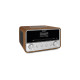 TechniSat DIGITRADIO 586, Internetradio(braun/silber, WLAN, Bluetooth, CD)