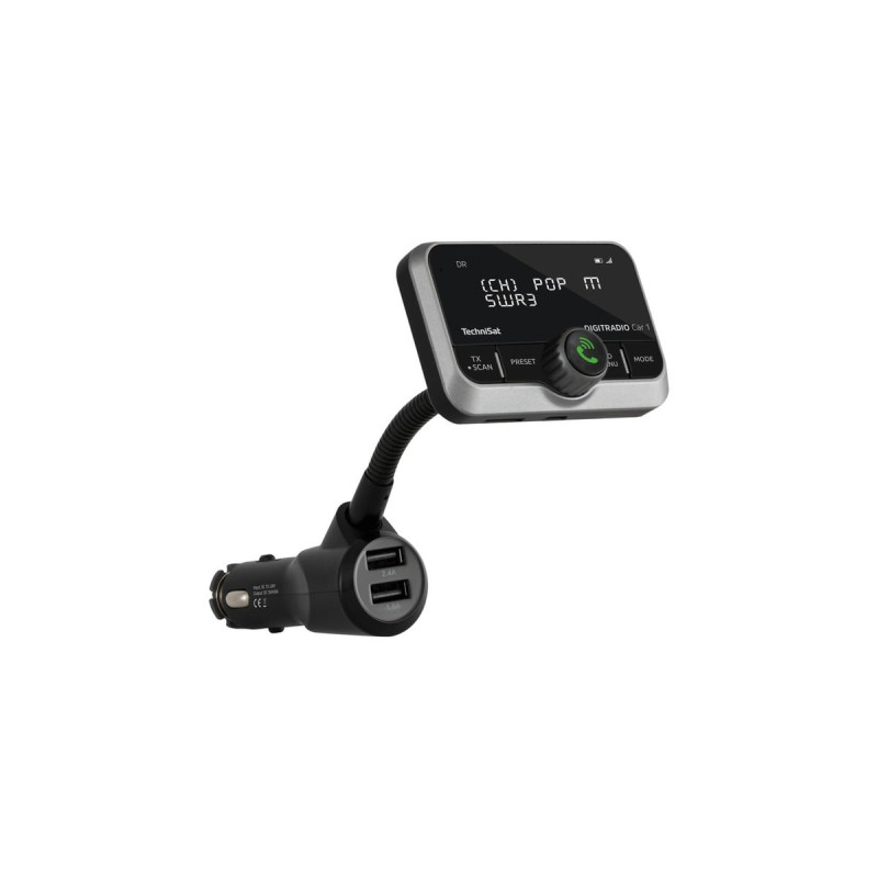TechniSat DIGITRADIO CAR 1(schwarz, DAB+, USB-A, Klinke)