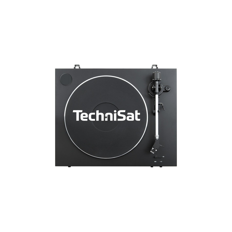 TechniSat LP 200 Vintage Edition, Plattenspieler(schwarz, inkl. zwei LPs)