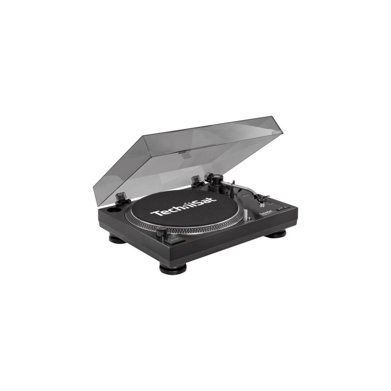 TechniSat TECHNIPLAYER LP300, Plattenspieler(schwarz, Direktantrieb)