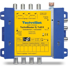 TechniSat TECHNIROUTER 5/1X8 G-R, Multischalter(gelb/blau, kaskadierbar)