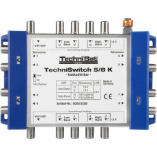 TechniSat TECHNISWITCH 5/8K, Multischalter(silber/blau, Erweiterung für TechniSwitch 5/8G)