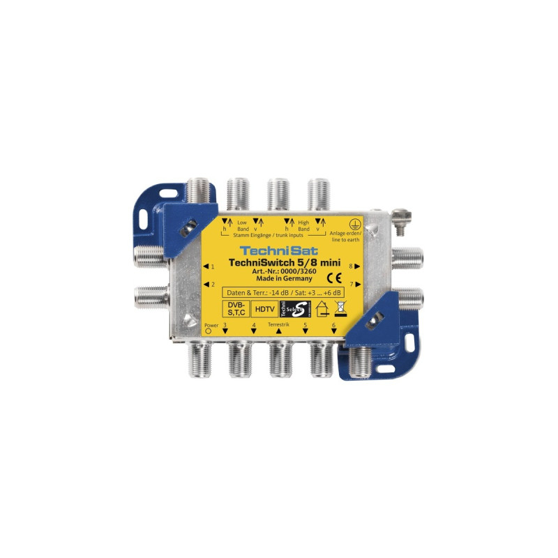 TechniSat TechniSwitch 5/8 mini, Multischalter