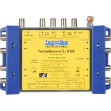 TechniSat TechniSystem 5/8 G2 DC-NT, Multischalter(blau)