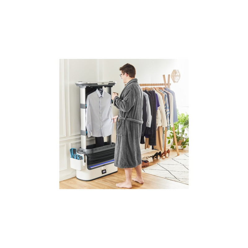 Tefal Care For You Dampfbügelstation YT3040E1(weiß/schwarz, Entknittern, Trocknen und Desinfizieren)