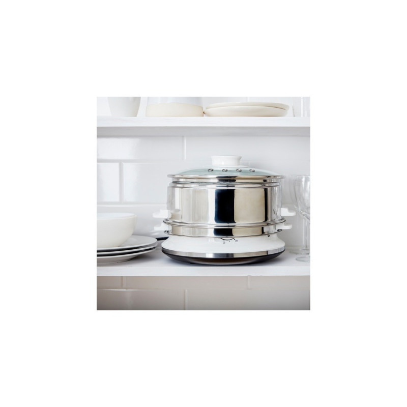 Tefal Convenient Series VC1451, Dampfgarer(edelstahl/weiß)