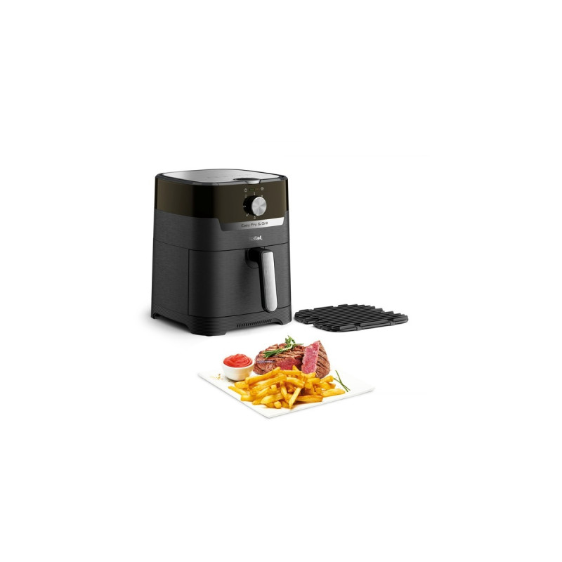 Tefal Easy Fry & Grill Classic EY5018, Heißluftfritteuse(schwarz/silber)