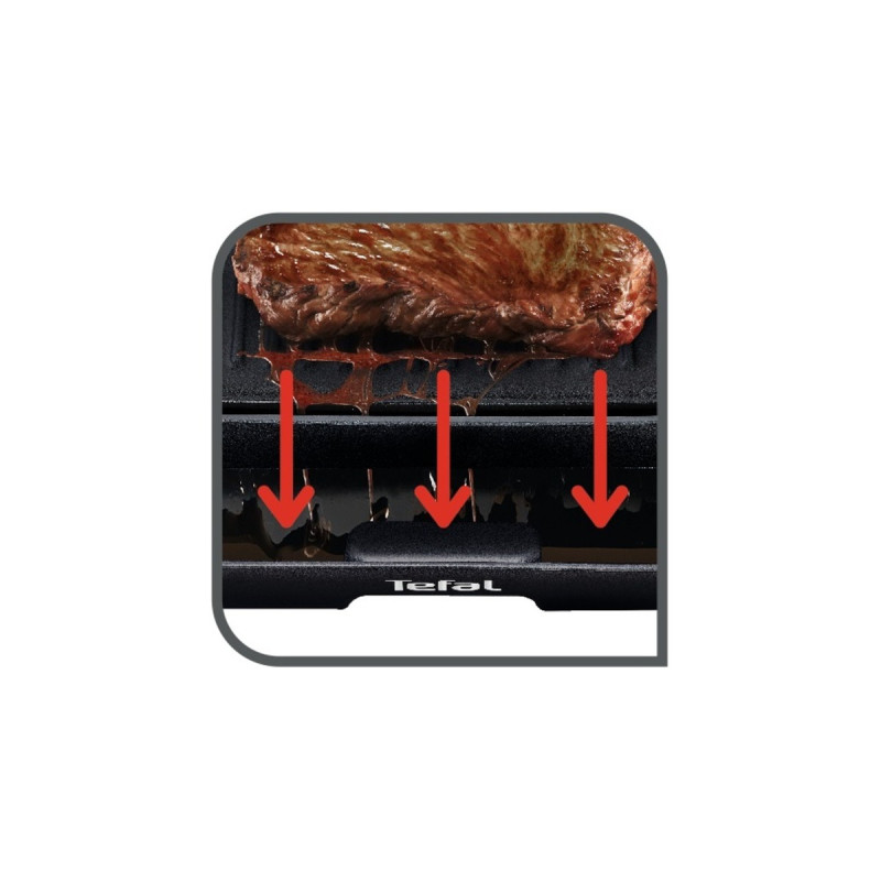 Tefal Elektrogrill Malaga TG3918(schwarz, 1.800 Watt)