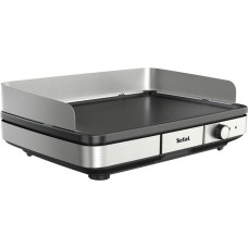 Tefal Elektrogrill Maxi Plancha CB690(schwarz/edelstahl, 2.300 Watt)