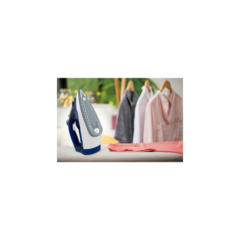 Tefal Express Steam FV 2838, Dampfbügeleisen(blau/weiß)