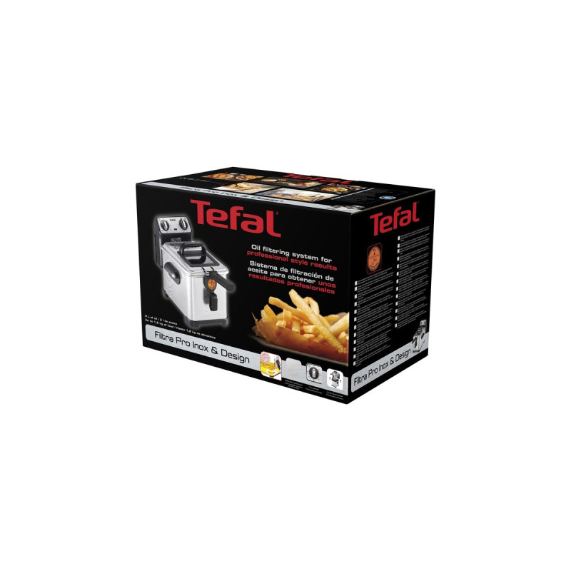 Tefal Filtra Pro FR510, Fritteuse(silber)