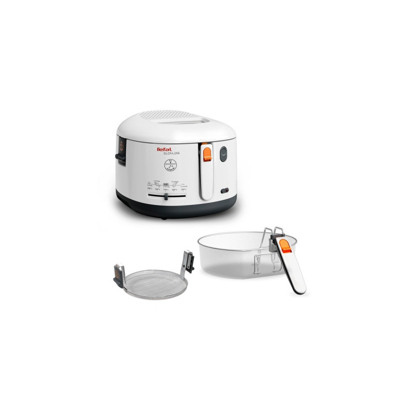 Tefal Fritteuse One Filtra FF 1631(weiß/grau)