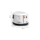Tefal Fritteuse One Filtra FF 1631(weiß/grau)