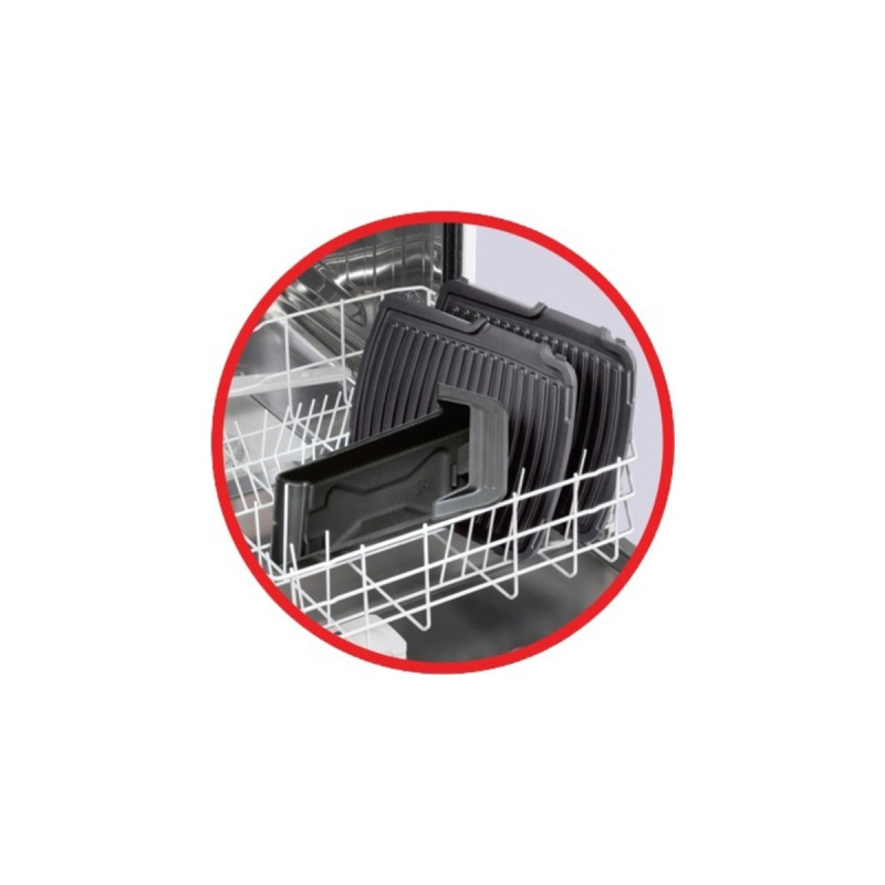 Tefal Kontaktgrill 3in1 GC3060(edelstahl/schwarz, 2.000 Watt)