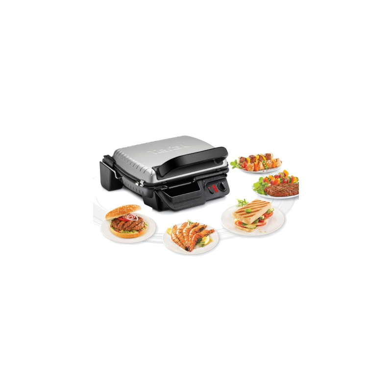 Tefal Kontaktgrill GC 3050(silber/schwarz, 2.000 Watt)