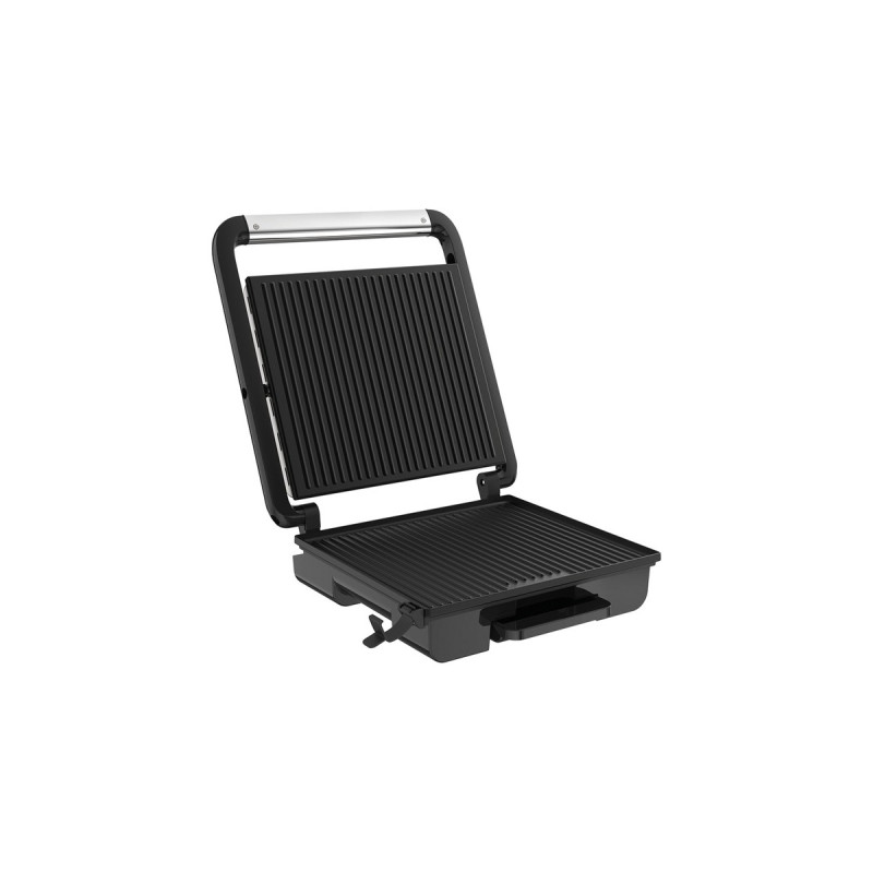Tefal Kontaktgrill Inicio Adjust GC242D(edelstahl/schwarz, 2.000 Watt)