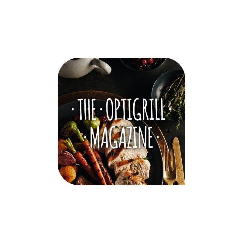 Tefal OptiGrill Smart GC730D, Kontaktgrill(schwarz/silber, 2.000 Watt)