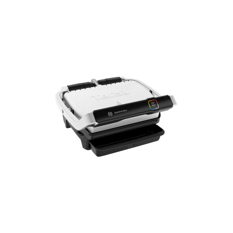Tefal Optigrill Elite GC750D, Kontaktgrill(edelstahl/schwarz, 2.000 Watt)
