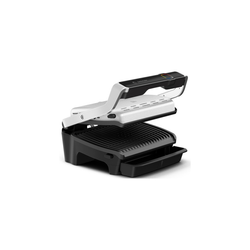 Tefal Optigrill Elite GC750D, Kontaktgrill(edelstahl/schwarz, 2.000 Watt)