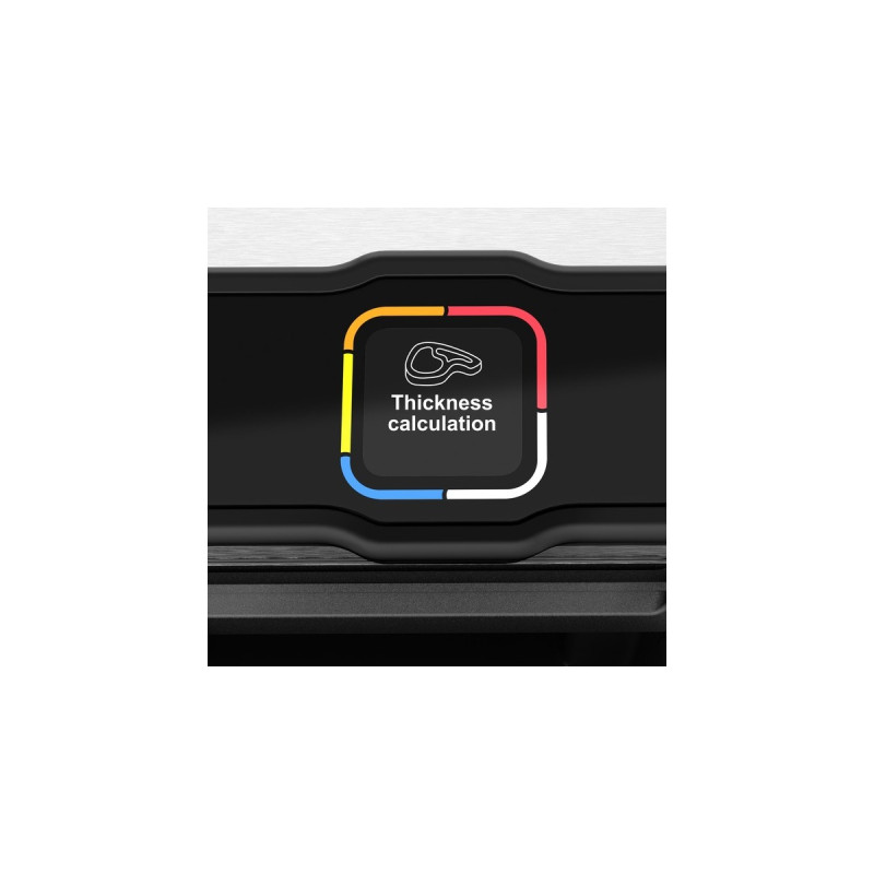 Tefal Optigrill Elite GC750D, Kontaktgrill(edelstahl/schwarz, 2.000 Watt)