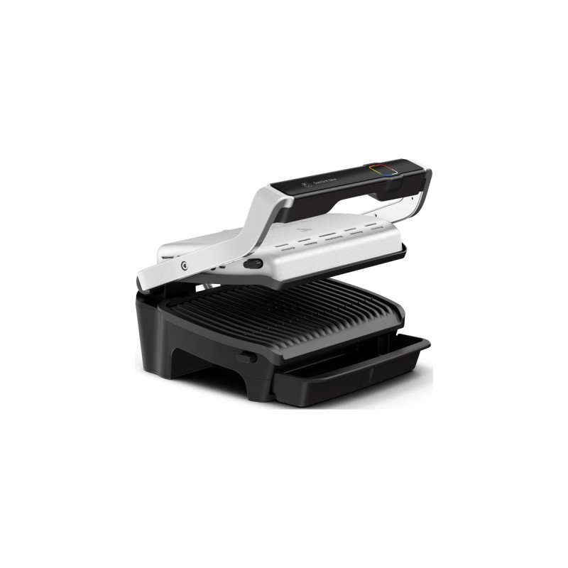 Tefal Optigrill Elite GC750D, Kontaktgrill(silber/schwarz, 2.000 Watt)