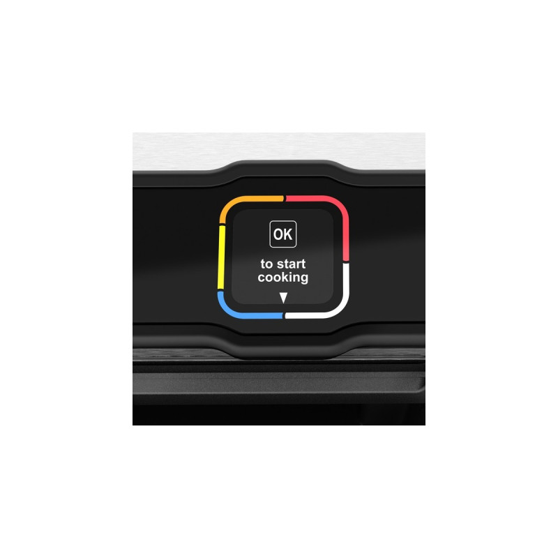 Tefal Optigrill Elite GC750D, Kontaktgrill(silber/schwarz, 2.000 Watt)