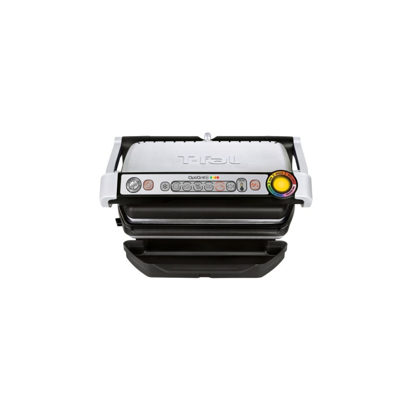 Tefal Optigrill+ GC712D34, Kontaktgrill(silber/schwarz, 2.000 Watt)