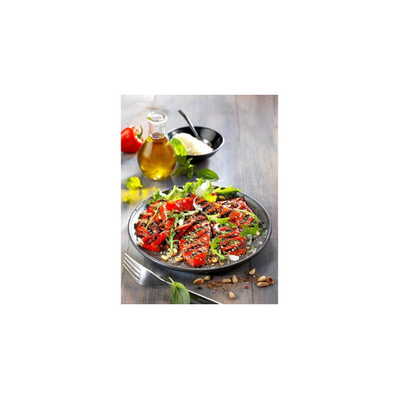 Tefal Optigrill+ GC712D34, Kontaktgrill(silber/schwarz, 2.000 Watt)