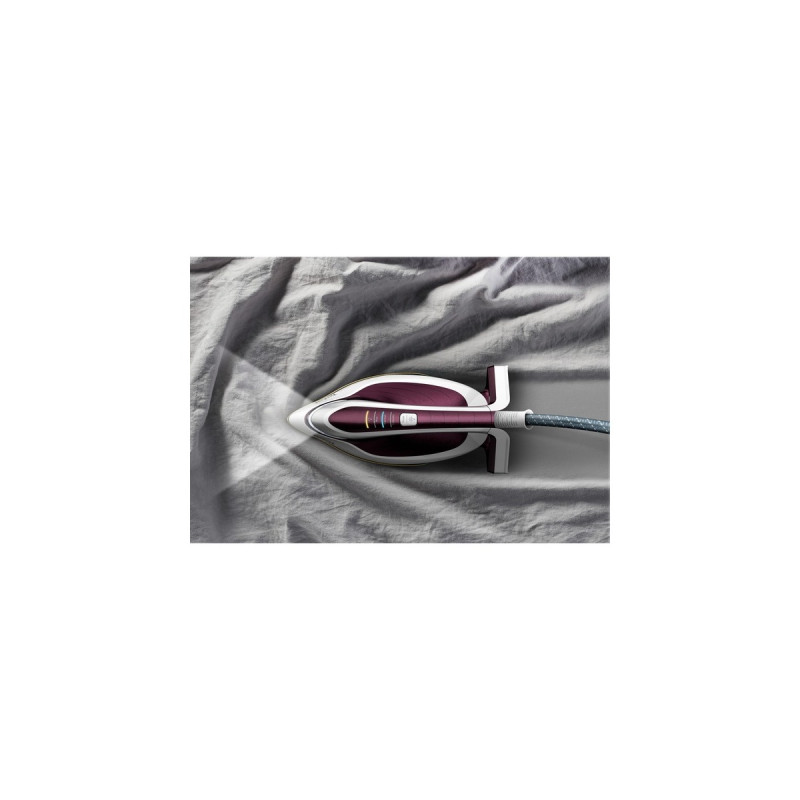 Tefal Pro Express Vision GV9810, Dampfbügelstation(aubergine/weiß)