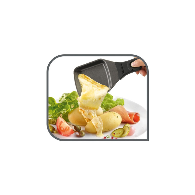Tefal Raclette-Grill Pierrade PR457B(grau/schwarz, 1.350 Watt, für 10 Personen)