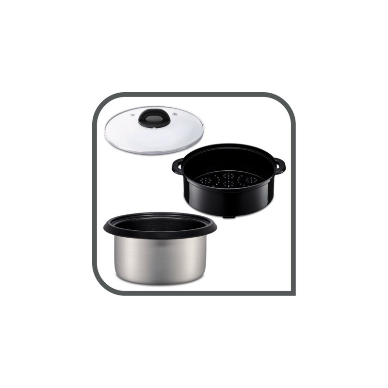 Tefal Reiskocher RK1011(weiß/silber)