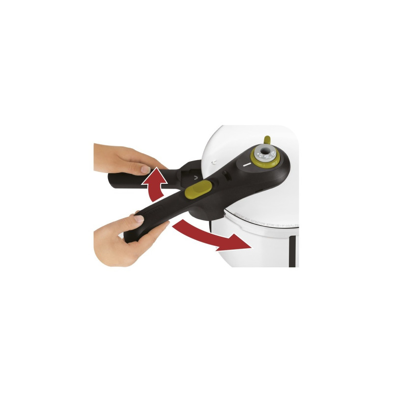 Tefal Schnellkochtopf Secure 5 Neo, P2530738(edelstahl/schwarz, Outlet)