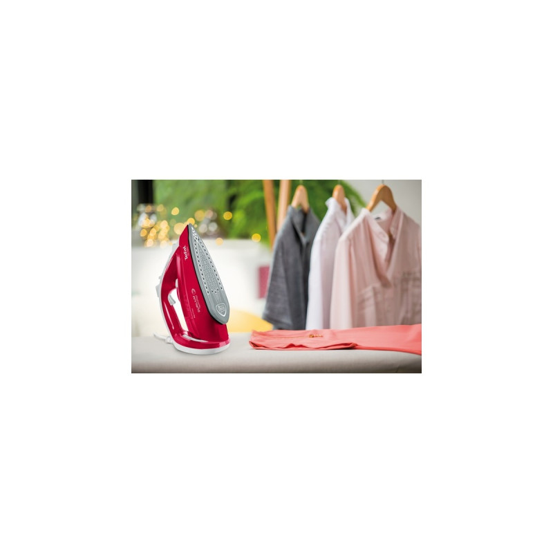 Tefal Ultragliss FV 4920, Dampfbügeleisen(weiß/rot)