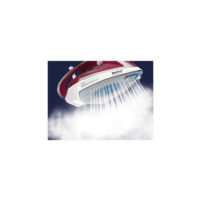 Tefal Ultragliss Plus FV 6810, Dampfbügeleisen(weinrot/weiß, Outlet)