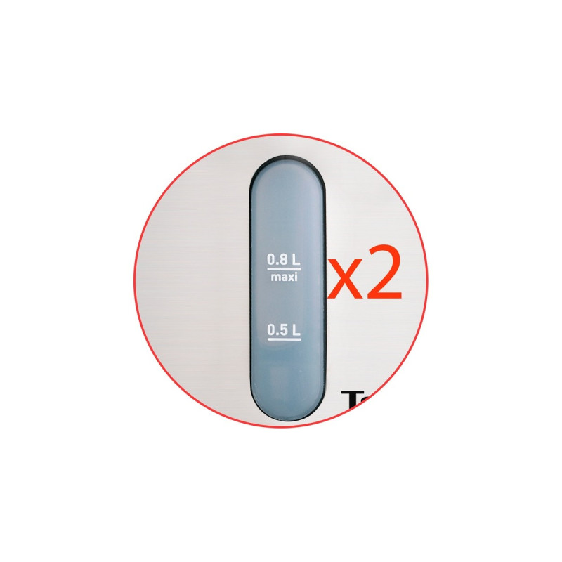 Tefal Wasserkocher BI 8125(silber)