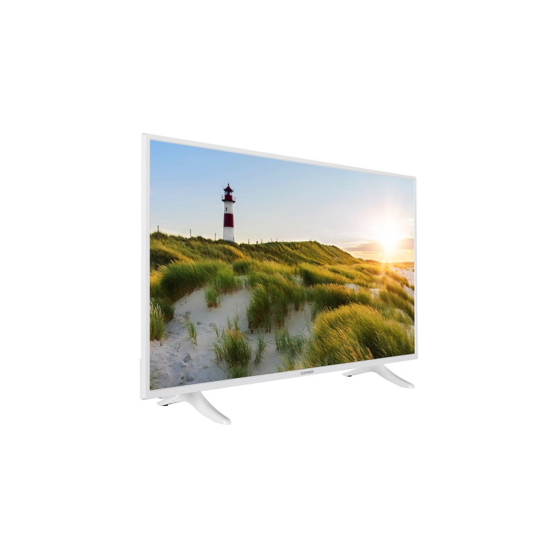 Telefunken XF43K550-W, LED-Fernseher(108 cm (43 Zoll), weiß, FullHD, HDR, SmartTV, Triple Tuner)