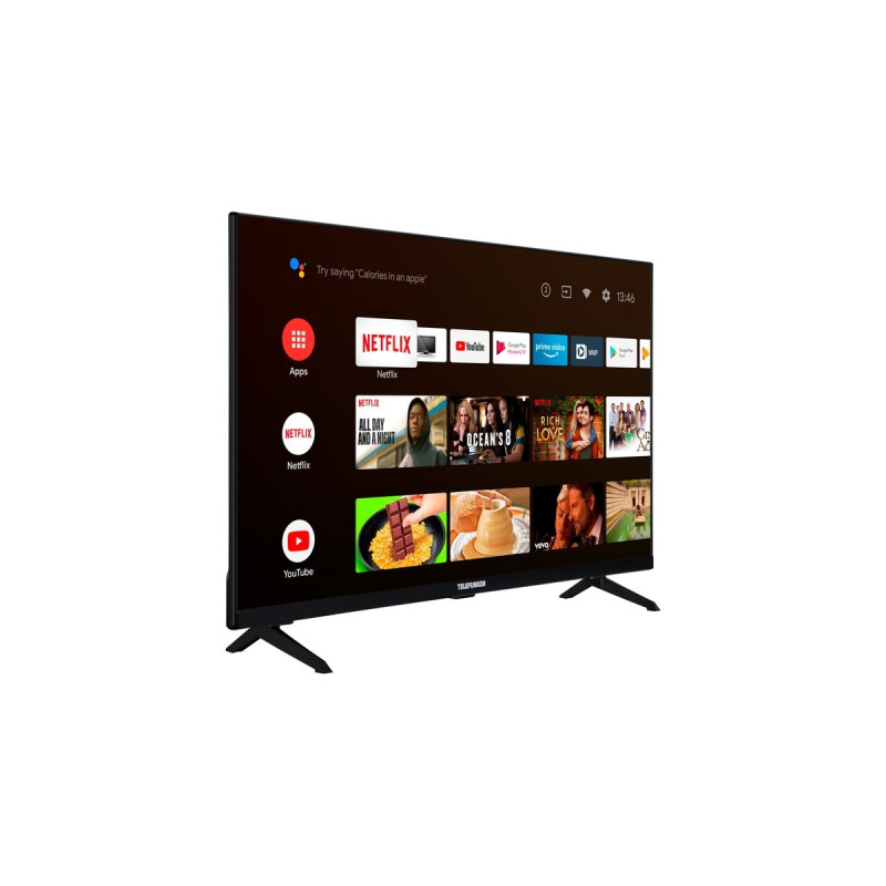 Telefunken XH32AN660S, LED-Fernseher(80 cm (32 Zoll), schwarz, WXGA, AndroidTV, HDR, WLAN)