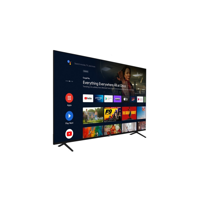 Telefunken XU70AN660S, LED-Fernseher(177 cm (70 Zoll), schwarz, UltraHD/4K, Triple Tuner, SmartTV, HDR, Dolby Vision)