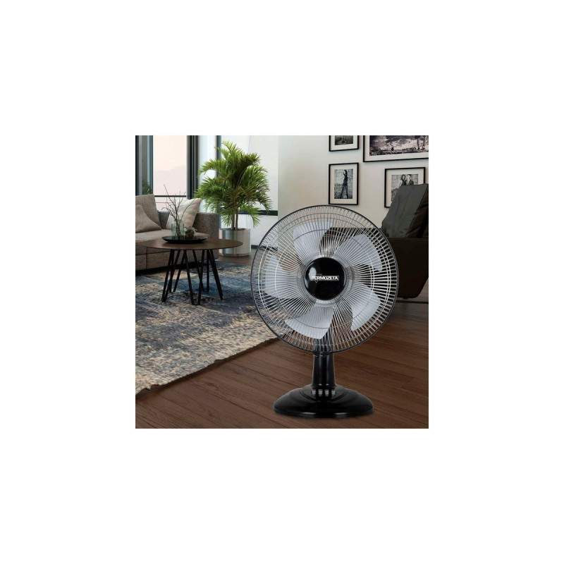 Termozeta Airzeta 30, Ventilator(schwarz/chrom, 36 cm Flügeldurchmesser)