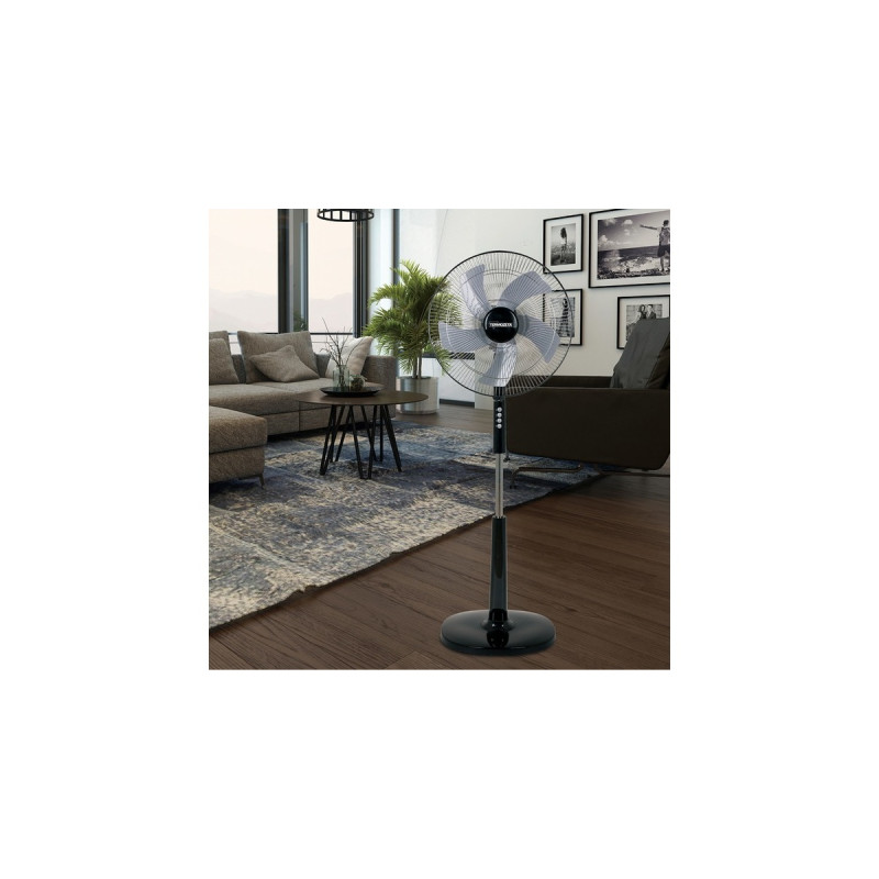 Termozeta Airzetta, Ventilator(schwarz/chrom)