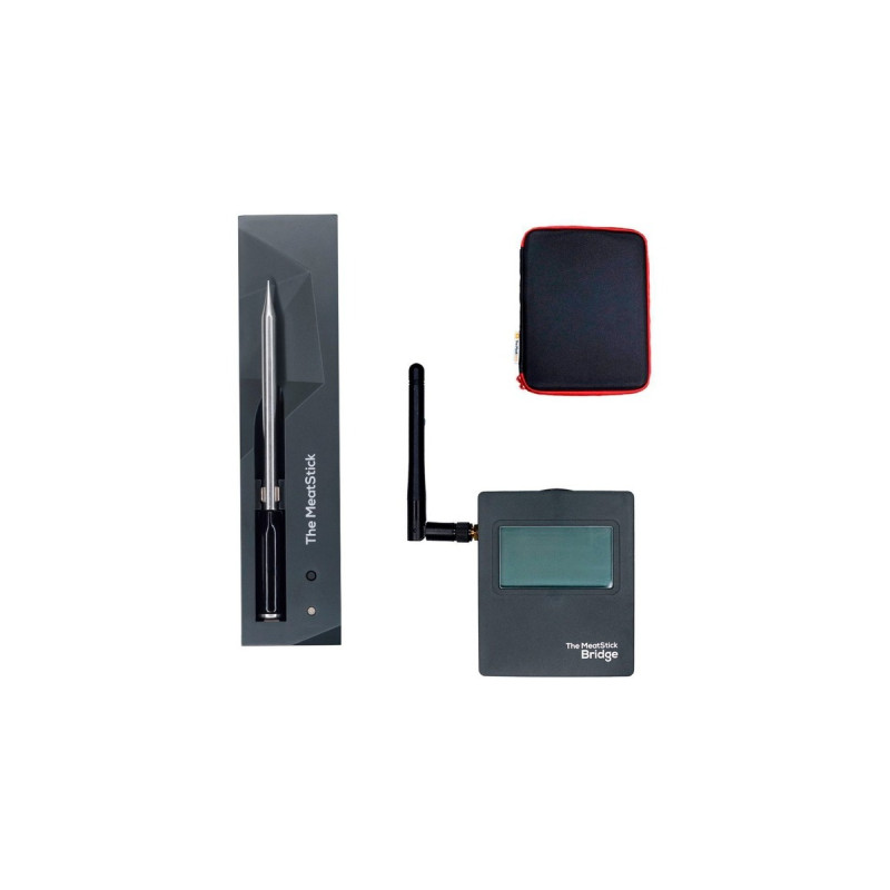 The MeatStick Set 3 mit WiFi Bridge, kabelloses Fleischthermometer