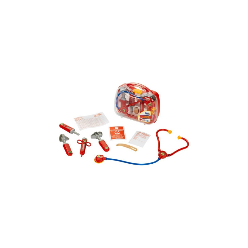 Theo Klein Arztköfferchen, Rollenspiel(rot/transparent)