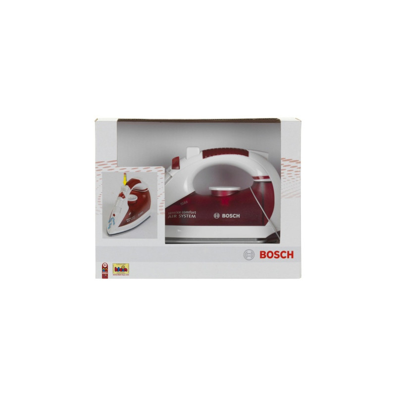 Theo Klein Bosch Bügeleisen, Kinderhaushaltsgerät(weiß/rot)