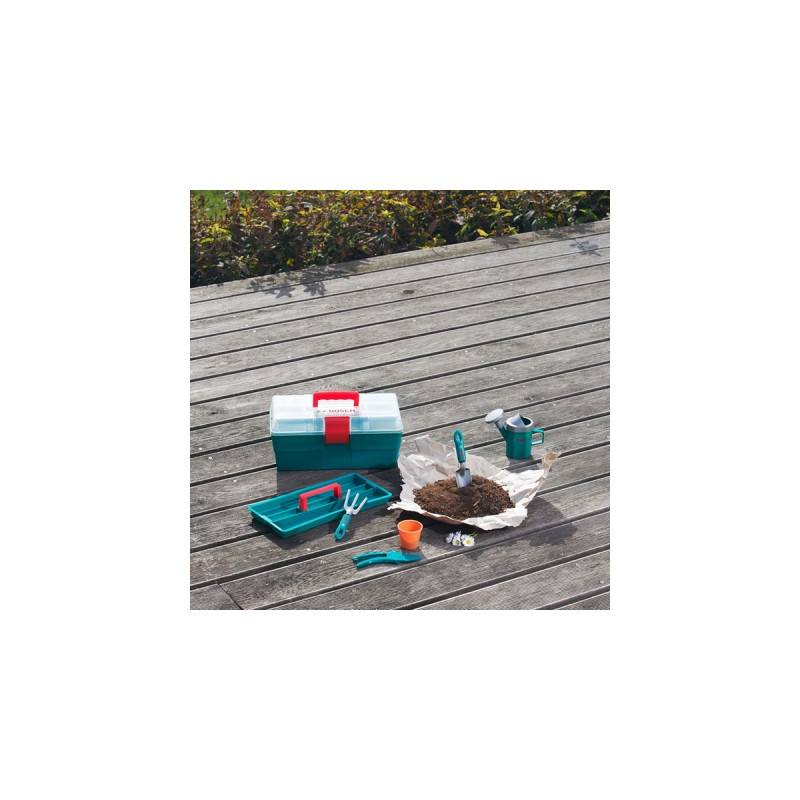 Theo Klein Bosch Gartenprofibox mit Zubehör, Garten-Set(grün)