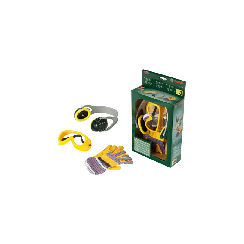 Theo Klein Bosch Zubehör Set, Kinderwerkzeug(gelb/grün)