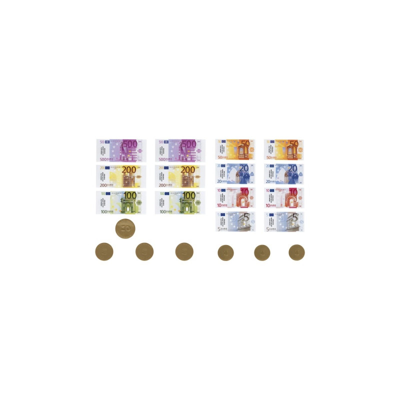 Theo Klein Elektronische Vintagekasse, Kaufladen(weiß/hellblau)