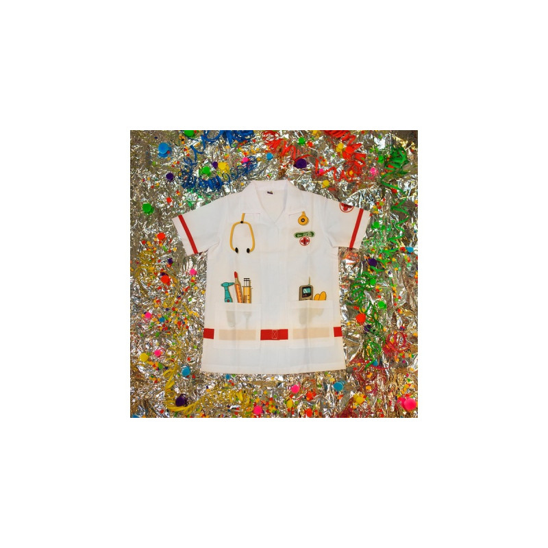 Theo Klein Prestige Arztkittel, Rollenspiel(weiß/rot)